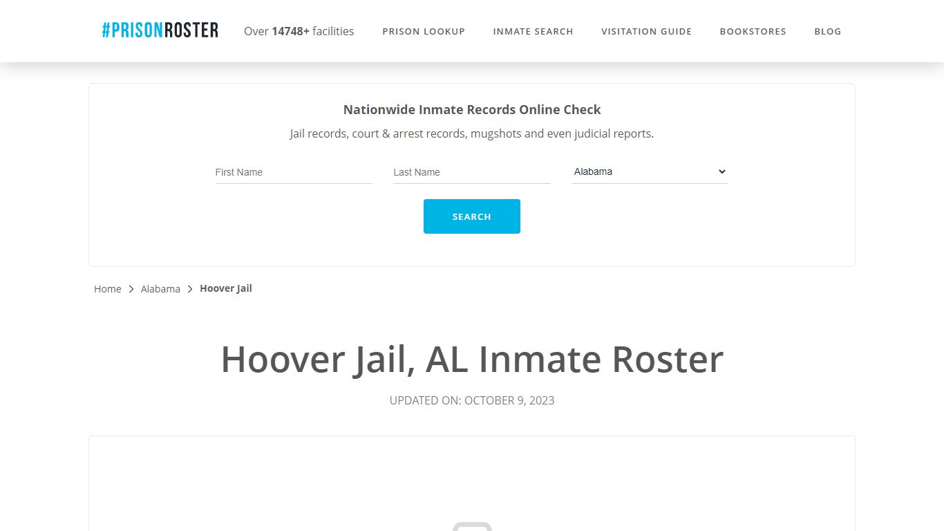 Hoover Jail, AL Inmate Roster - Prisonroster